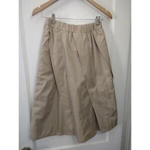 Belissa NWT Sz S Parachute skirt w/ pleating deatils